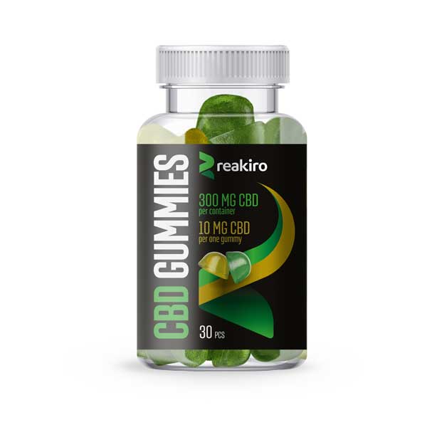 Reakiro CBD Gummies 300 mg 30 pcs