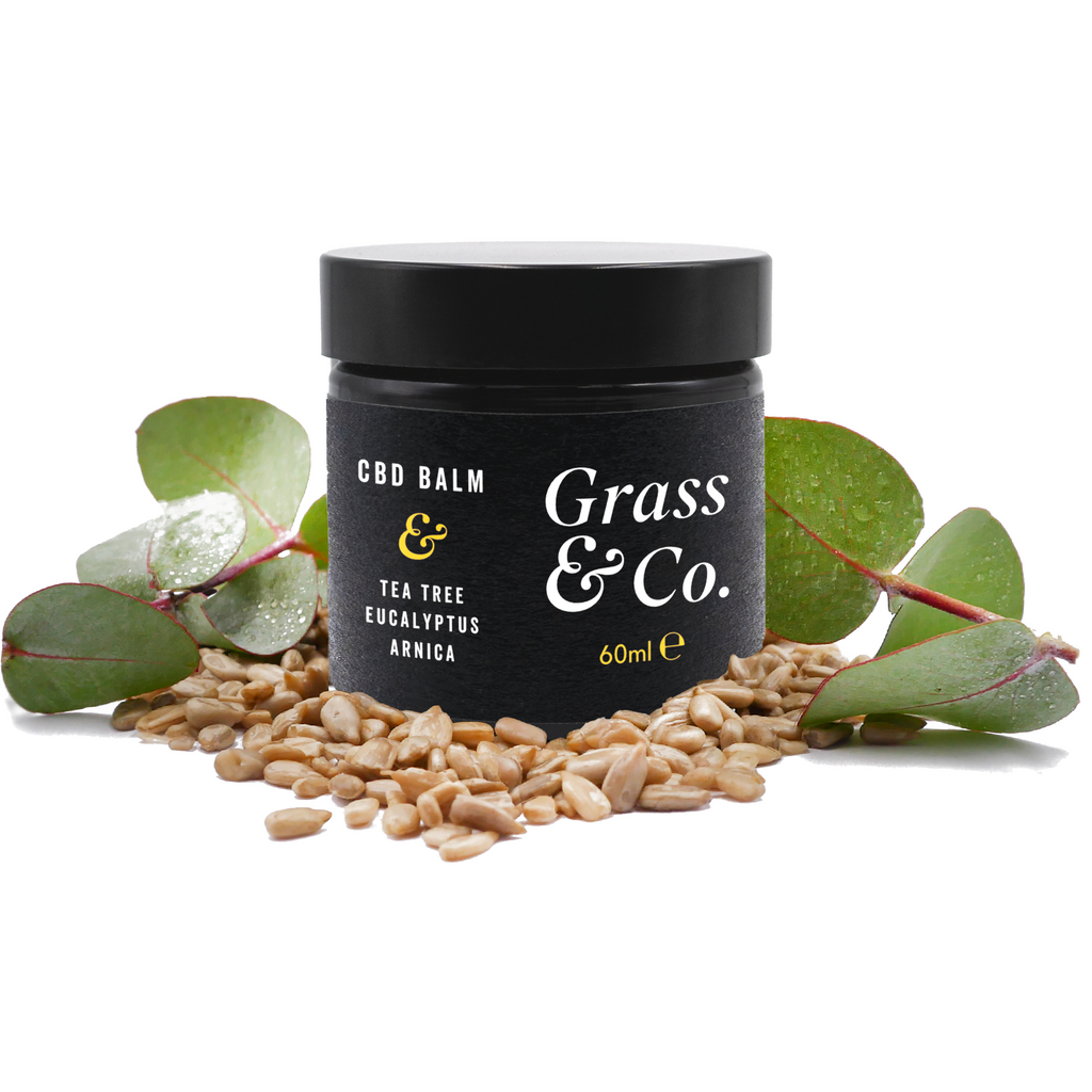 Grass & Co., EASE 60ml, 300 mg CBD Muscle Balm