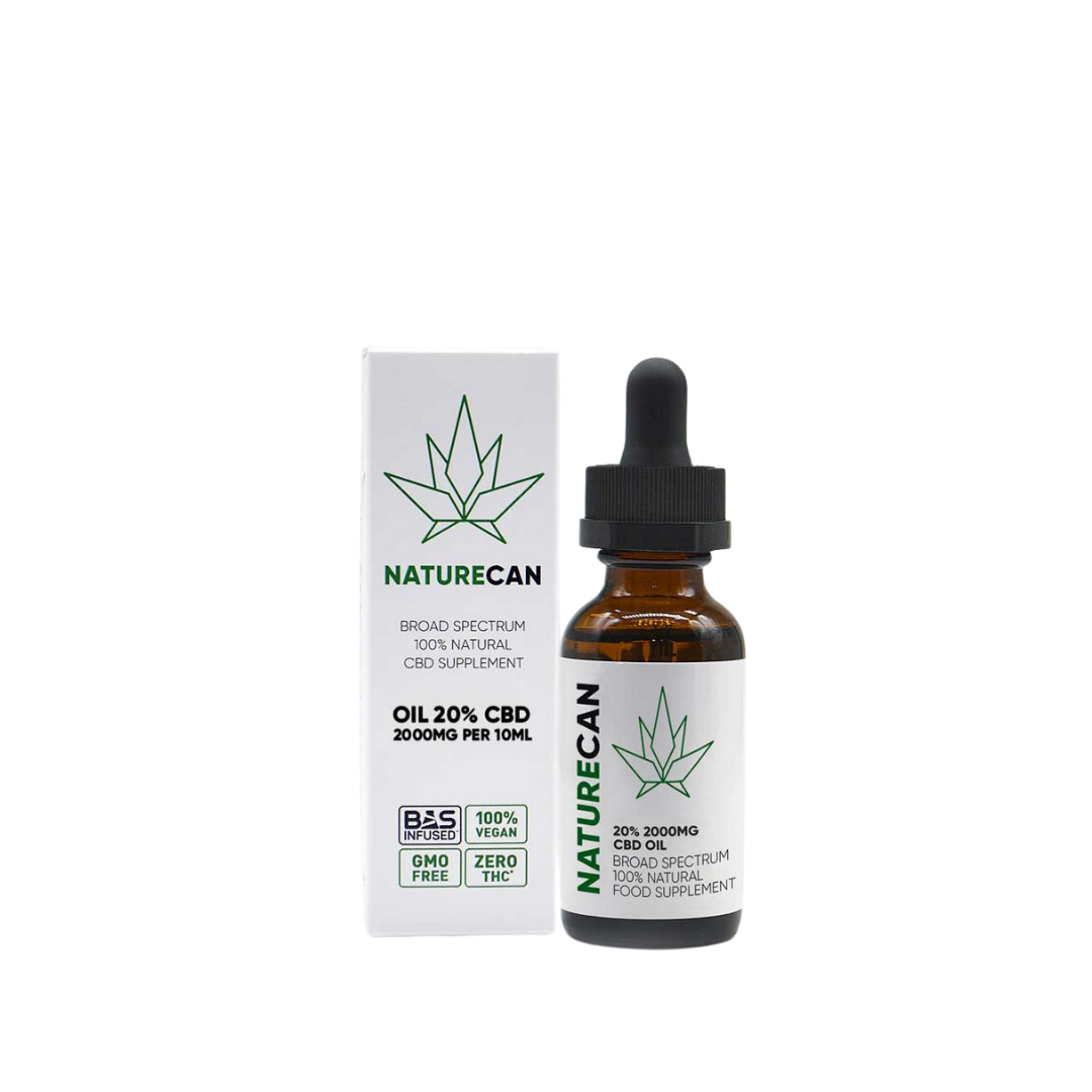 高品質　NATURECAN CBGオイル　20%10ml(2,000mg含有) Naturecan 20% CBD Oil – CBD Healing Store