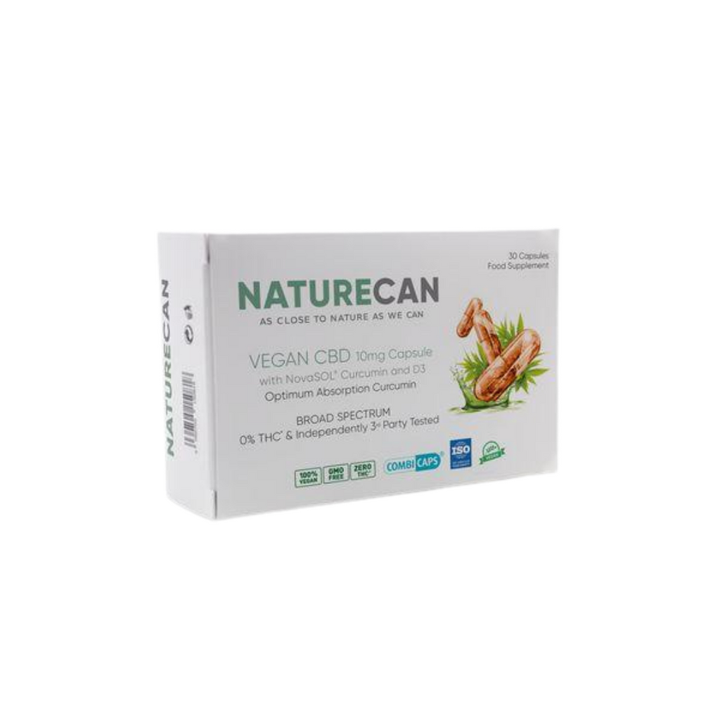 Naturecan Vegan CBD with Curcumin & D3