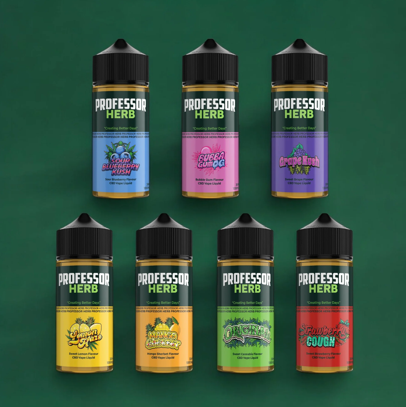 Professor Herb CBD Vape Liquid 1000mg/30ml | Original CBD Healing Store Professor Herb CBD Vape Liquid 1000mg/30ml | Original CBD Healing Store