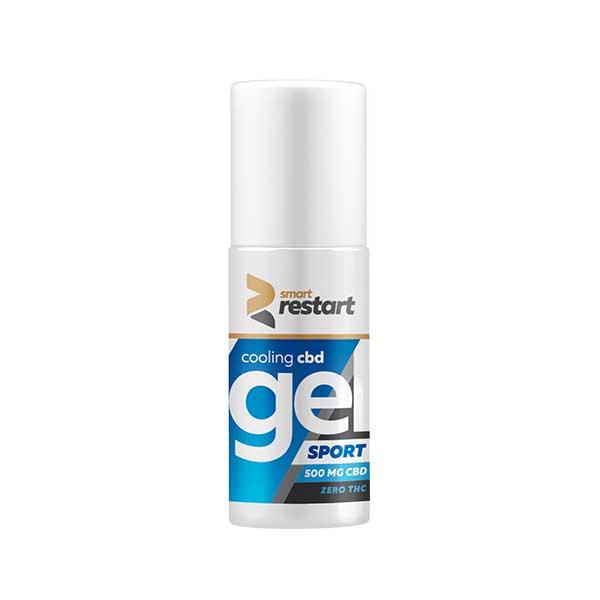 Reakiro Smart Restart 0% THC Cooling Muscle Relief Gel 500mg CBD, 100ml