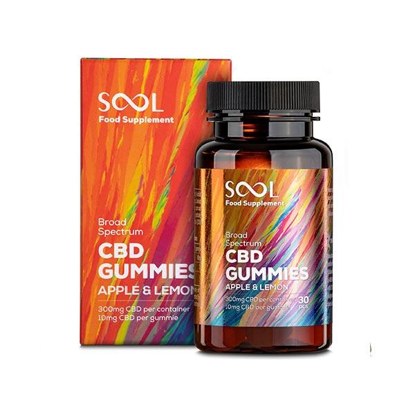 Reakiro Sool Broad Spectrum CBD Gummies 300mg, 30 pcs, THC Free