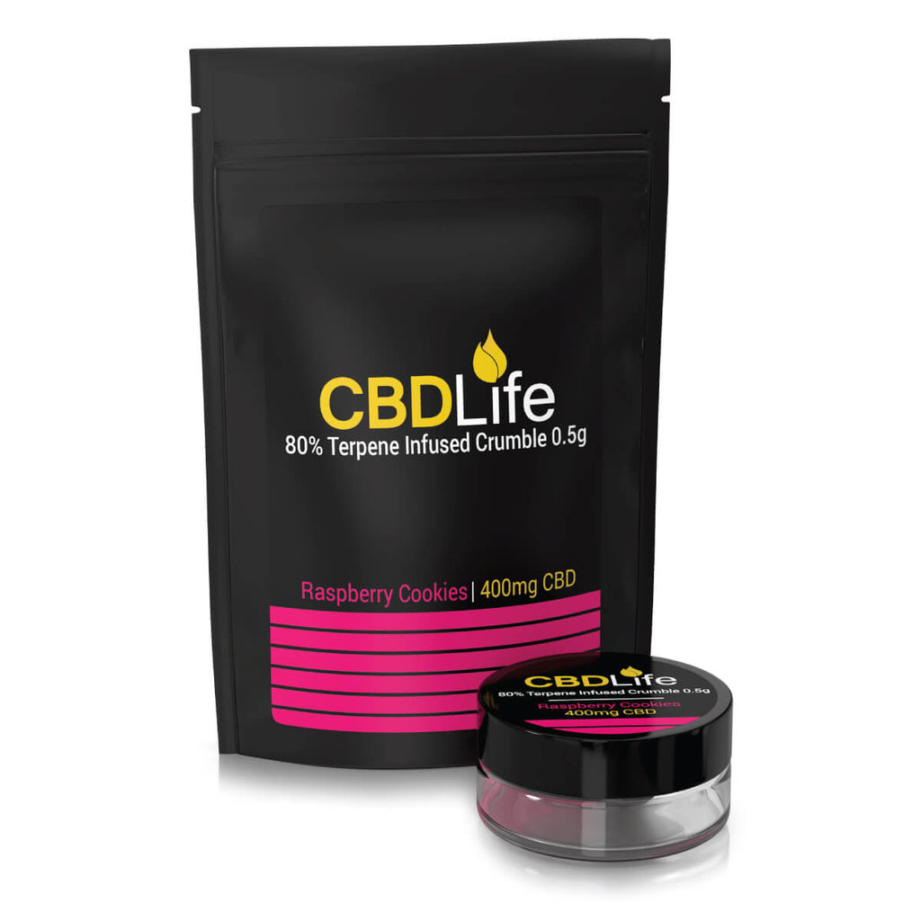 CBDLife Terpene Infused Broad Spectrum Crumble 80%