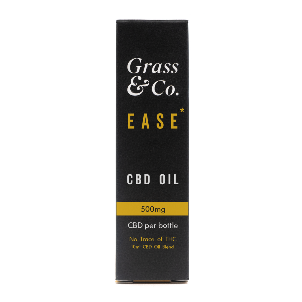 Grass & Co., EASE 10ml, 500mg CBD Consumable Oil