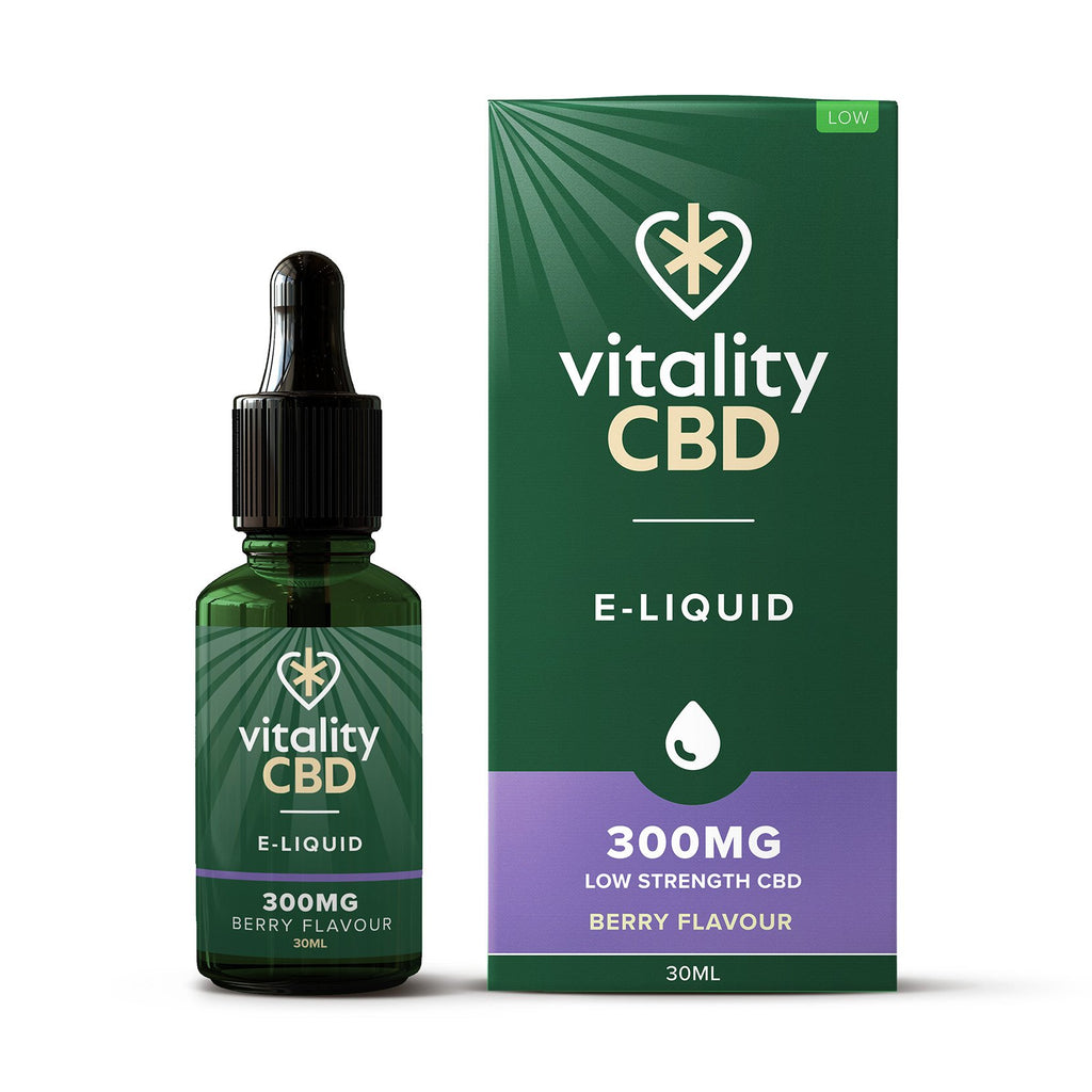 Vitality Berry Flavour Broad Spectrum CBD E-liquid 30ml