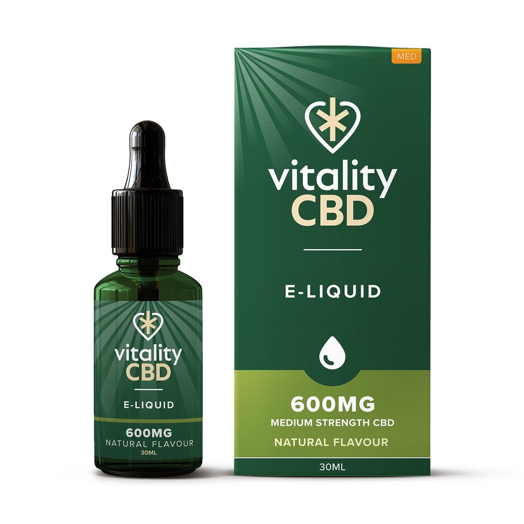 Vitality Natural Flavour Broad Spectrum CBD E-liquid 30ml