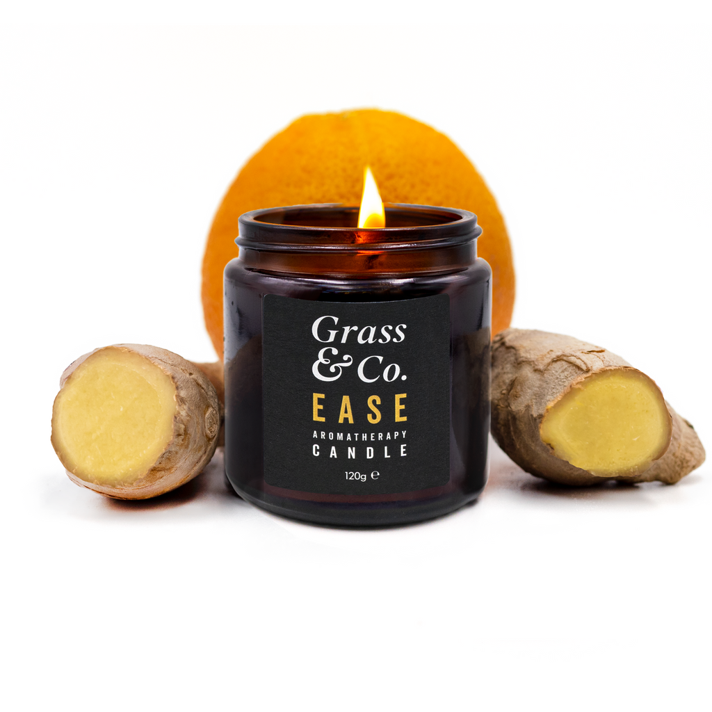 Grass & Co., EASE Aromatherapy Candle