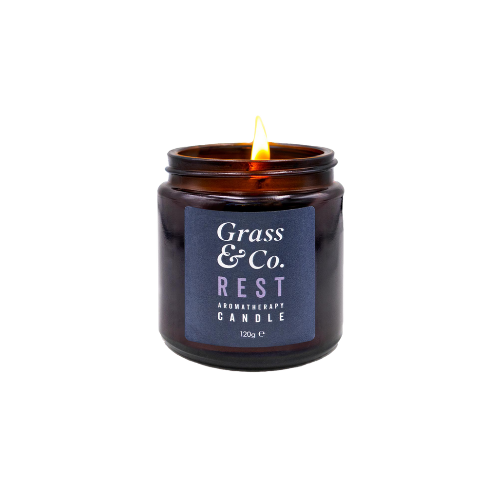 Grass & Co., REST Aromatherapy Candle