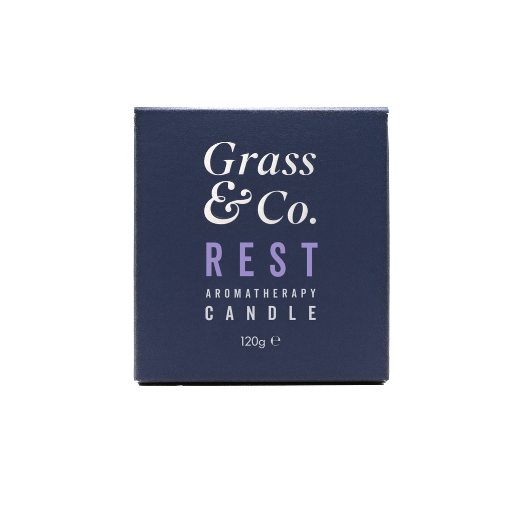 Grass & Co., REST Aromatherapy Candle