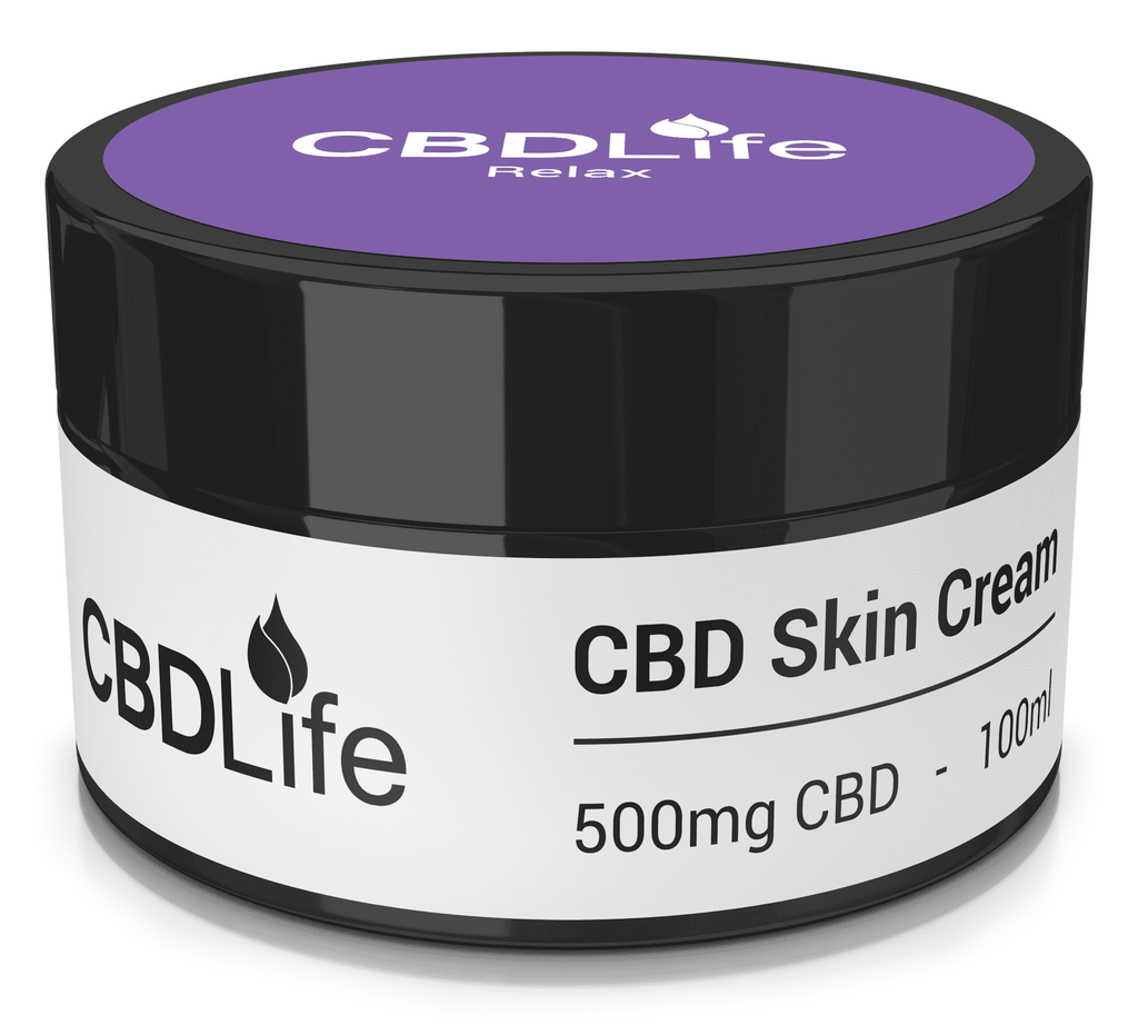 CBDLife 500mg CBD Skin Cream – 100ml