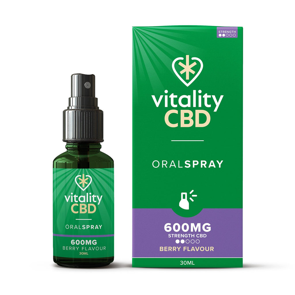 Vitality Berry Flavour CBD Oil Spray 30ml