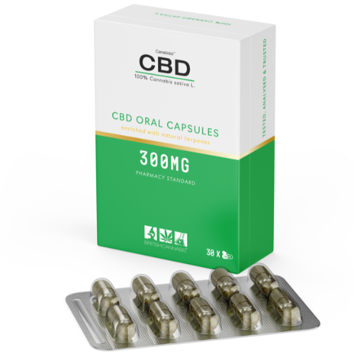 cbd in colchester. cbd capsules. canabidol. 300mg Cannabis CBD Capsules | 30