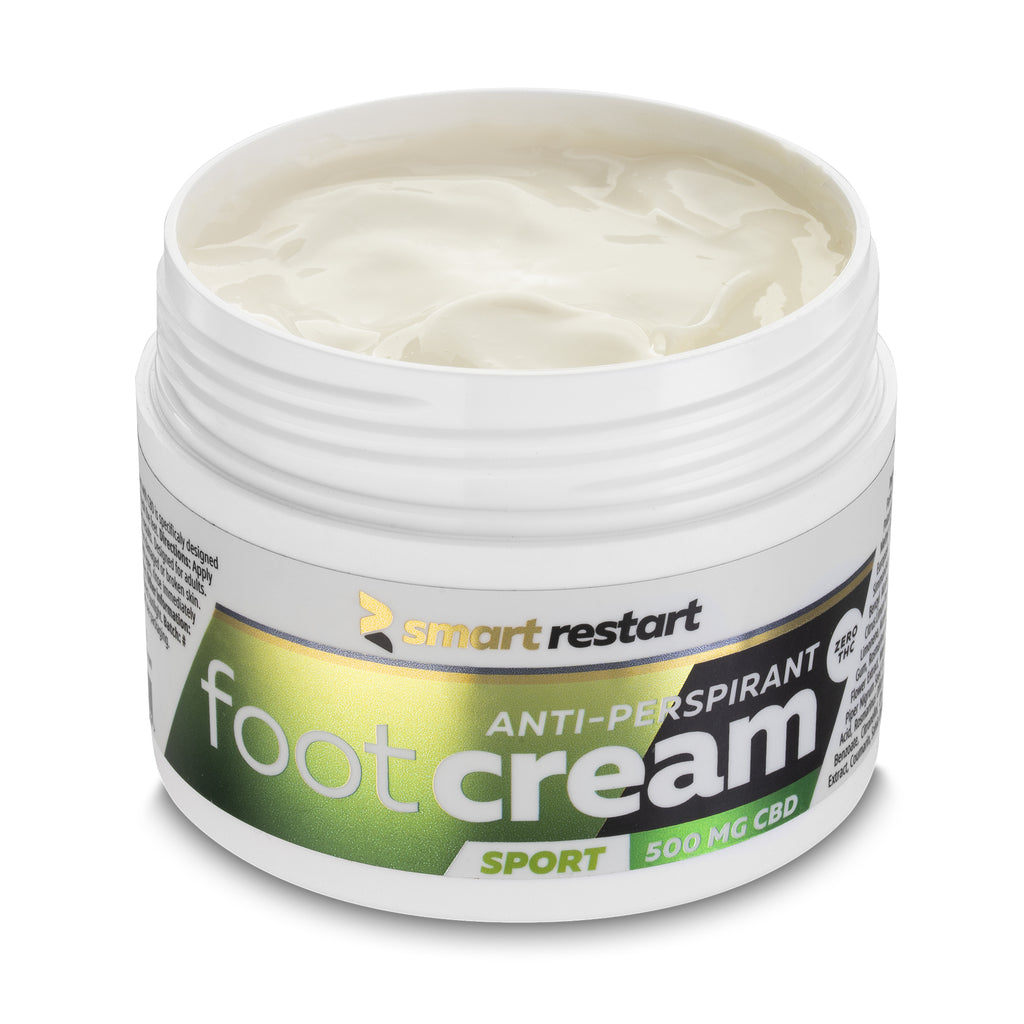 Reakiro Smart Restart Foot Cream 500mg CBD, 100ml